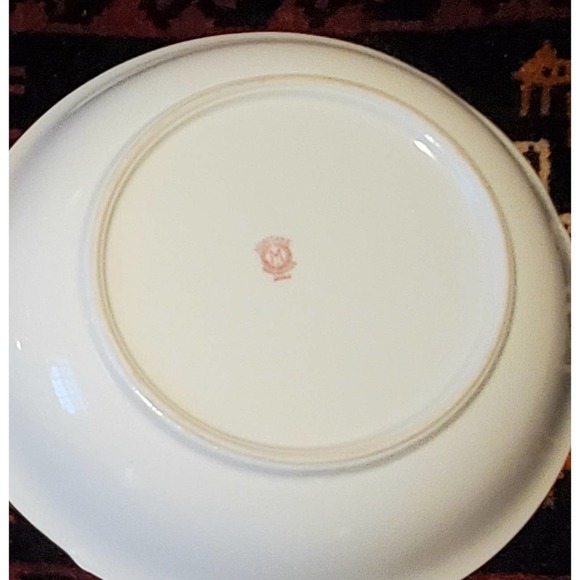 Noritake Mormura M plate and bowl‎ Hand Painted Japan mark - Picture 10 of 12